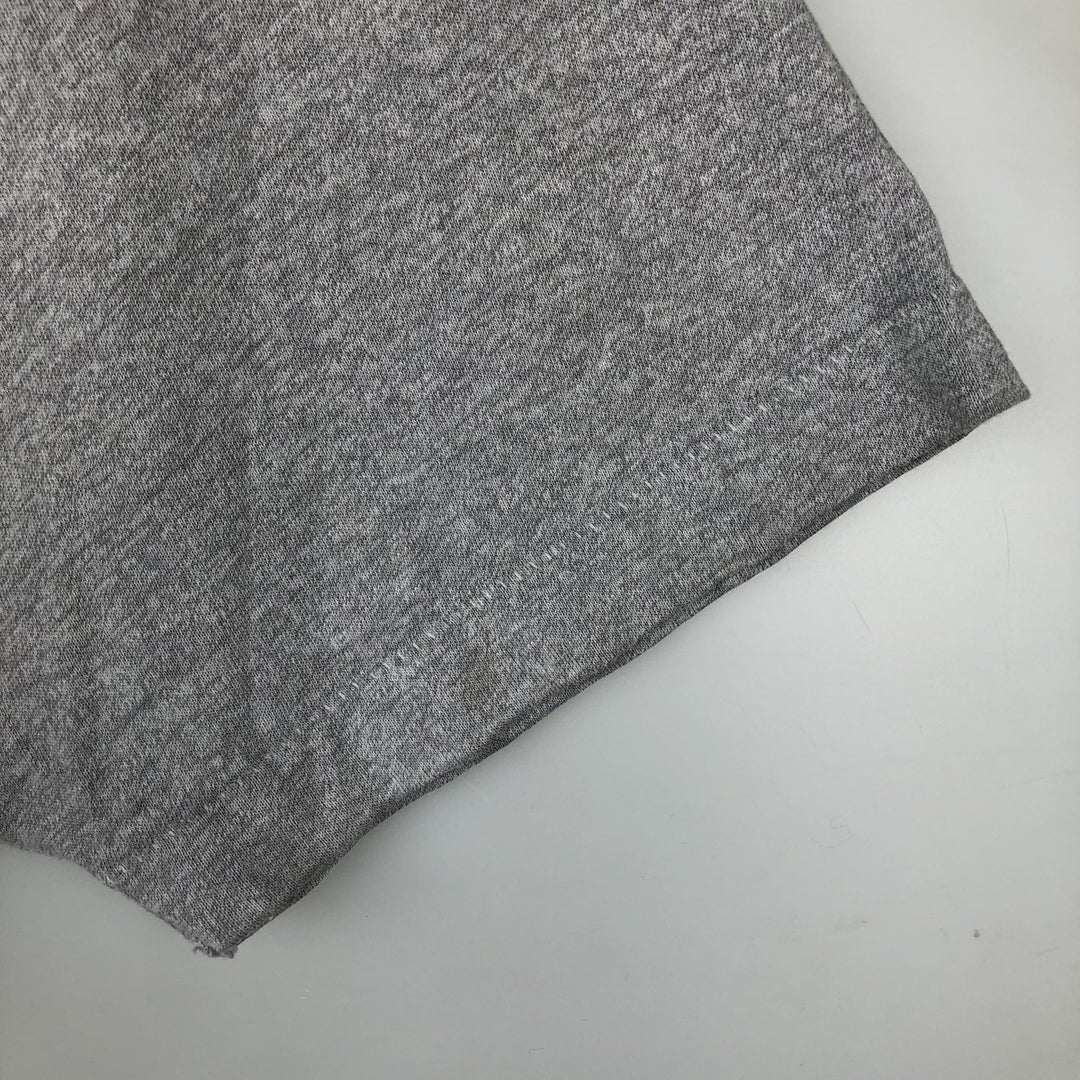 80'S Adidas Trefoil Logo Back Print T-Shirt, Made in USA, Men's XL (approx.) Vintage polyester gray type Vintage Second Hand