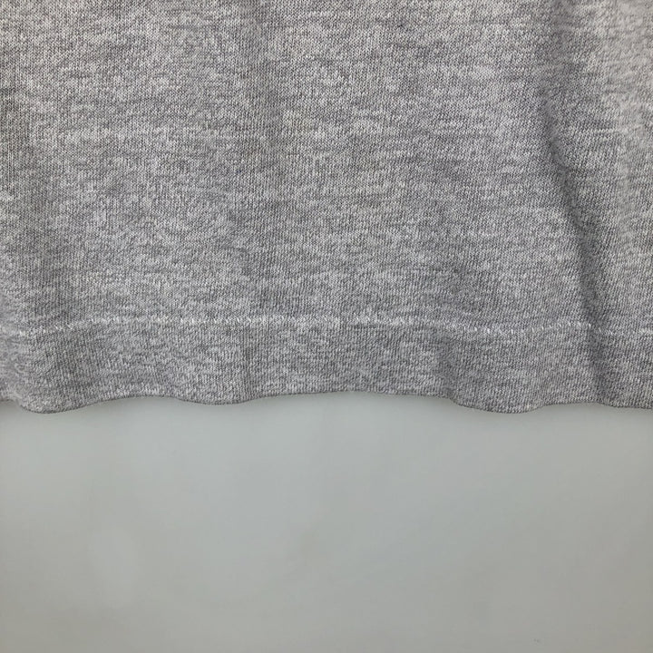 80'S Adidas Trefoil Logo Back Print T-Shirt, Made in USA, Men's XL (approx.) Vintage polyester gray type Vintage Second Hand