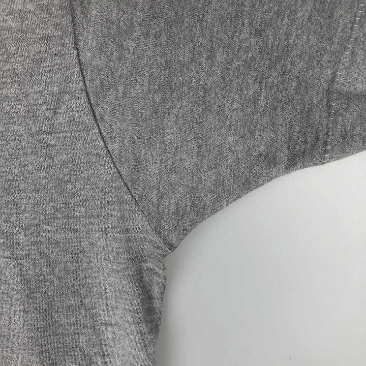 80'S Adidas Trefoil Logo Back Print T-Shirt, Made in USA, Men's XL (approx.) Vintage polyester gray type Vintage Second Hand