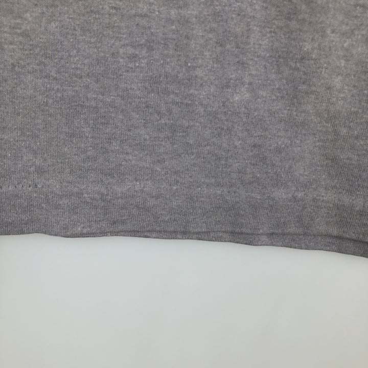 80'S Adidas Trefoil Logo Print T-Shirt, Made in USA, Men's Size M (approx.), Vintage cotton gray type Vintage Second Hand