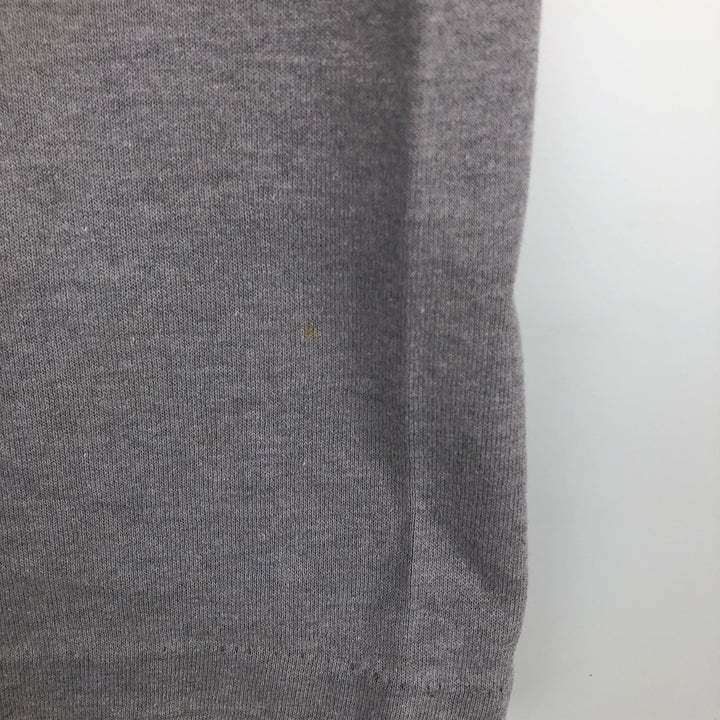 80'S Adidas Trefoil Logo Print T-Shirt, Made in USA, Men's Size M (approx.), Vintage cotton gray type Vintage Second Hand