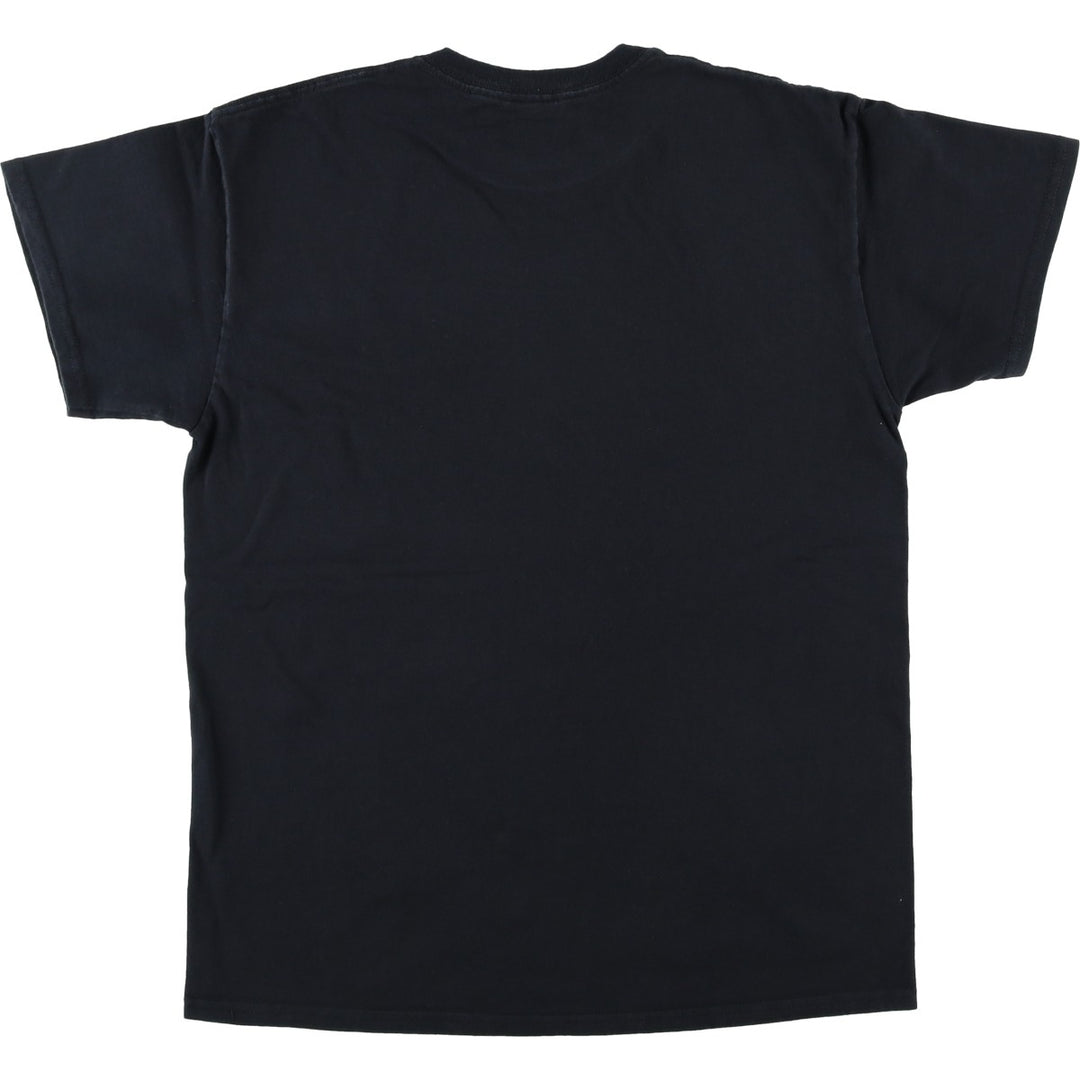 Thrasher Fire Pattern Surf Skate T-Shirt, Men's M cotton black type Vintage Second Hand
