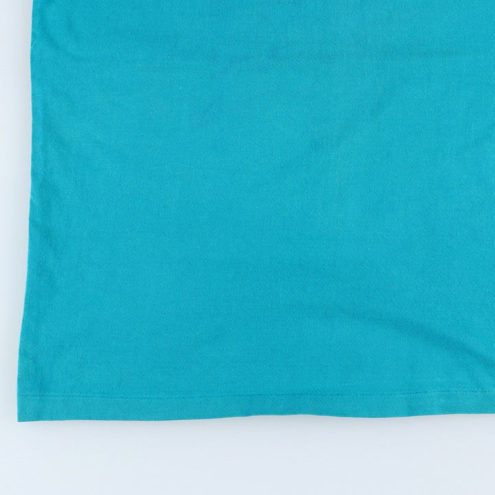 Billabong sleeveless logo print t-shirt, men's size XL (approx.) cotton turquoise blue Vintage Second Hand