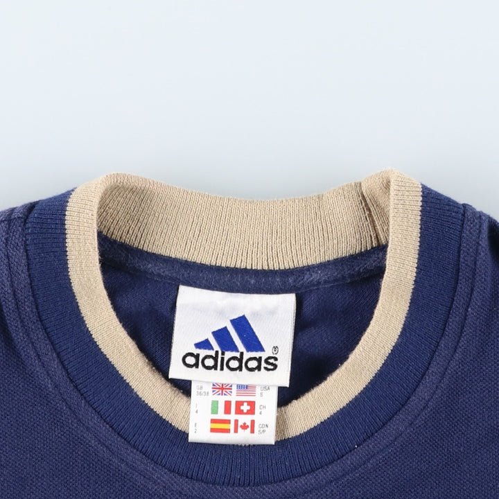 Adidas One Point Logo T-shirt, Men's S size cotton blue type Vintage Second Hand