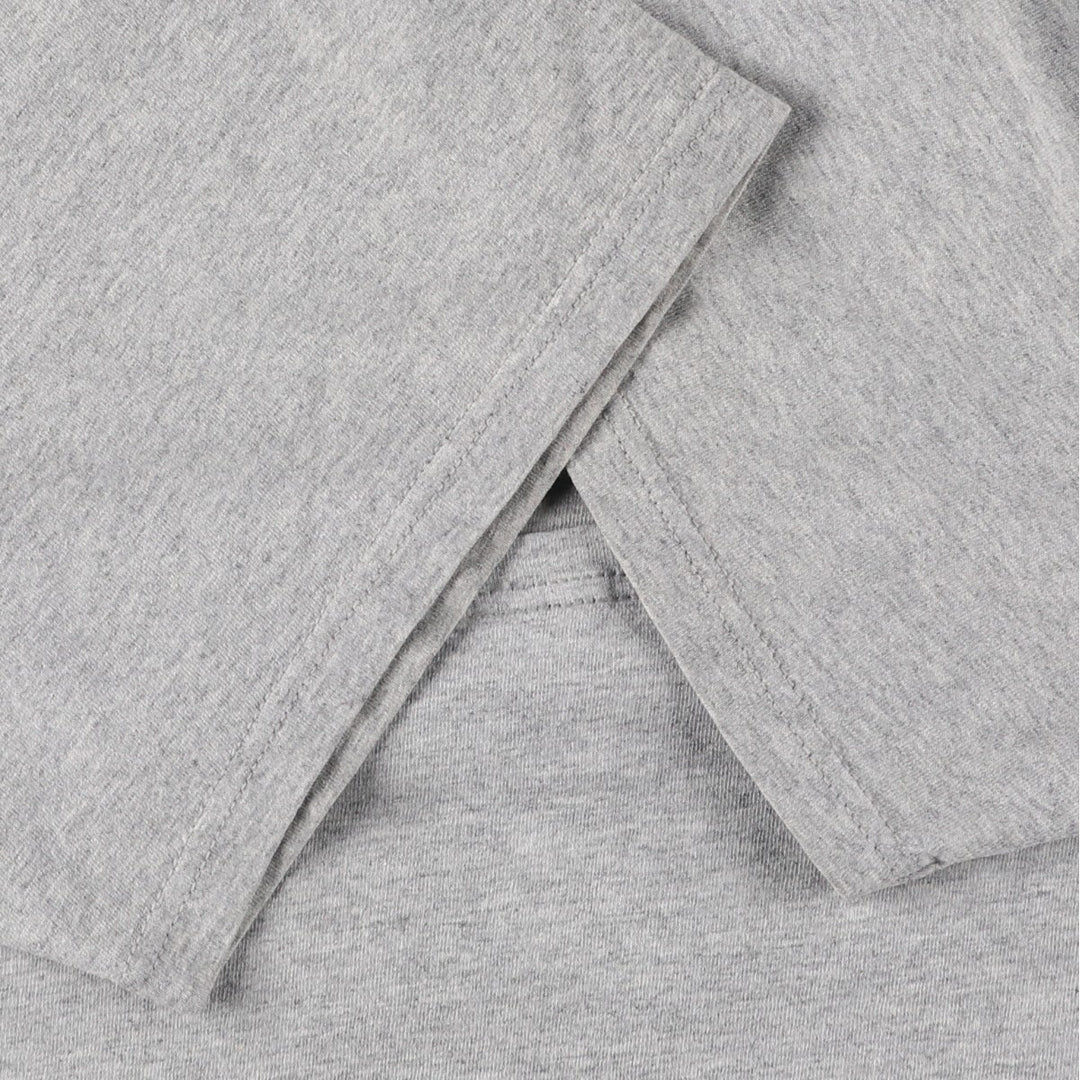 90'S Nike One Point Logo T-shirt, Men's L size, Vintage cotton gray type Vintage Second Hand