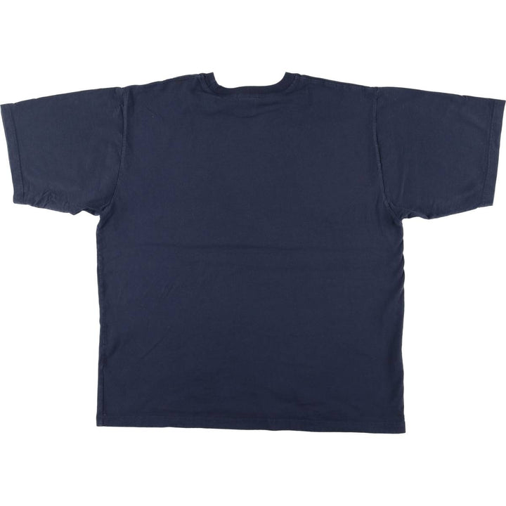Nike One Point Logo T-shirt Men's XL cotton navy blue type Vintage Second Hand