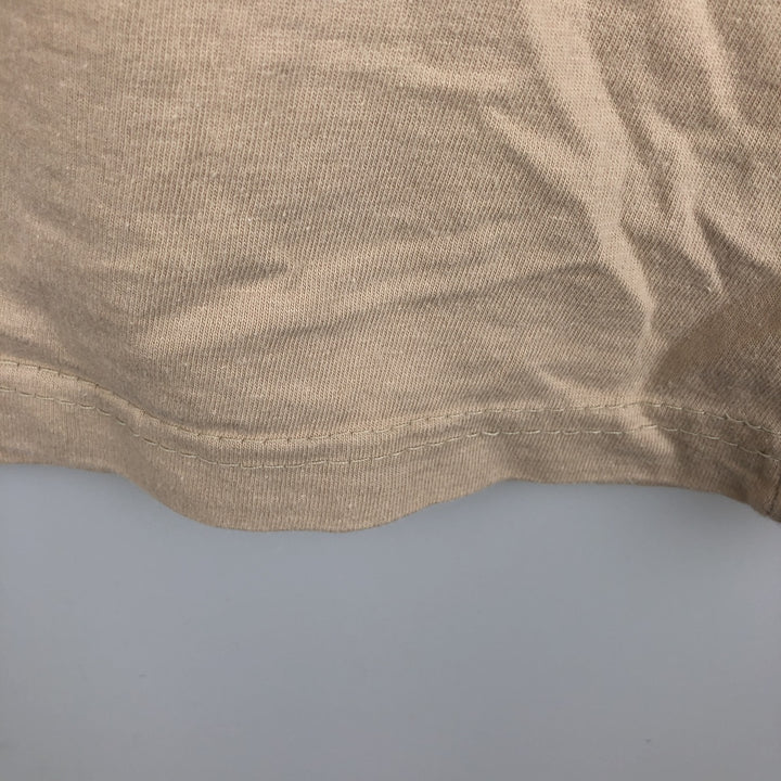 90s-00'S Nike One-Point Logo T-Shirt, Men's Size M (approx.), Vintage cotton Beige type Vintage Second Hand