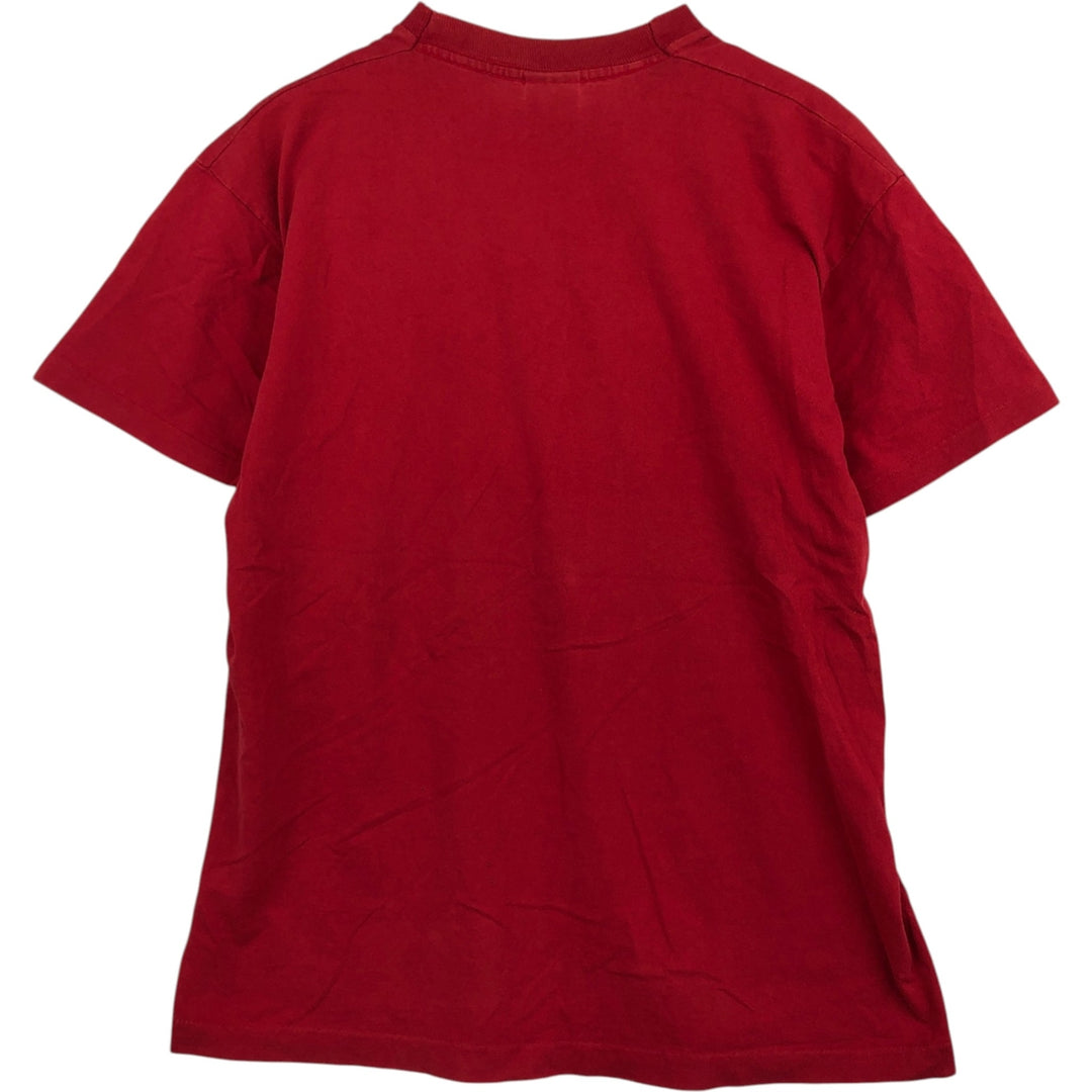 90'S Nike Logo Print T-Shirt, Made in Ireland, Men's Size M (approx.), Vintage cotton red type Vintage Second Hand