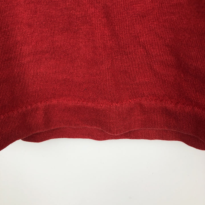 90'S Nike Logo Print T-Shirt, Made in Ireland, Men's Size M (approx.), Vintage cotton red type Vintage Second Hand