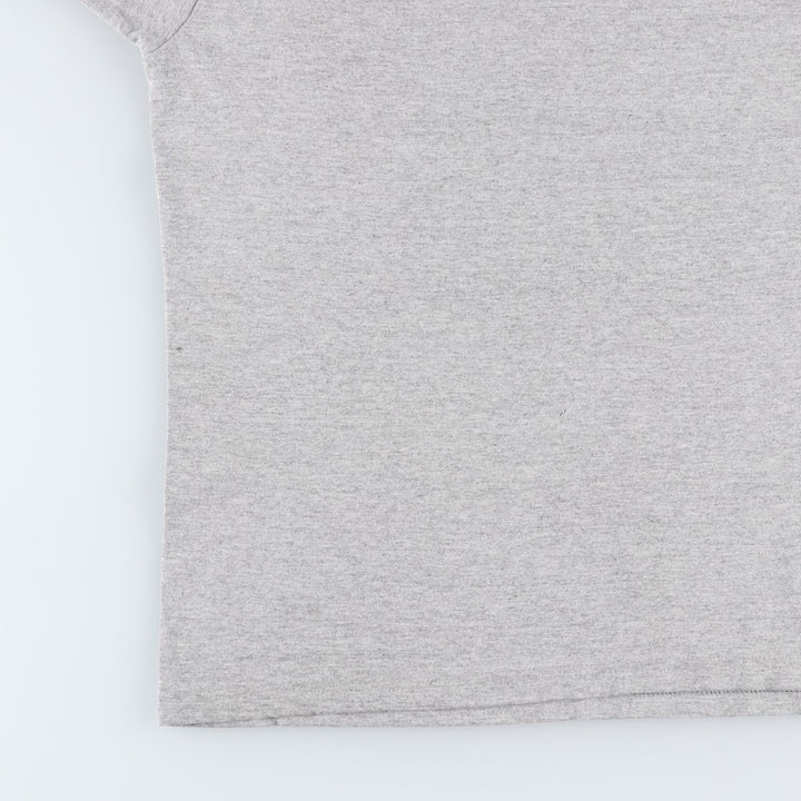 Nike logo print T-shirt, made in Canada, men's size M equivalent. cotton gray type Vintage Second Hand