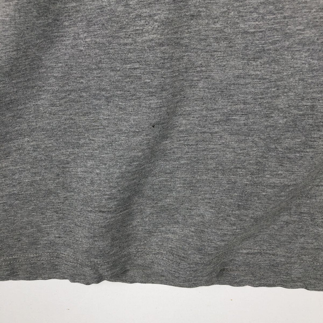 90s-era Nike logo t-shirt, men's size L equivalent, vintage. cotton gray type Vintage Second Hand
