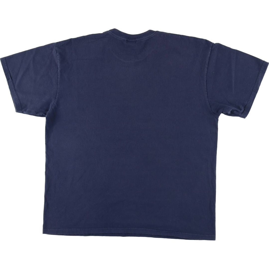 00'S Nike One Point Logo T-shirt Men's XL cotton navy blue type Vintage Second Hand