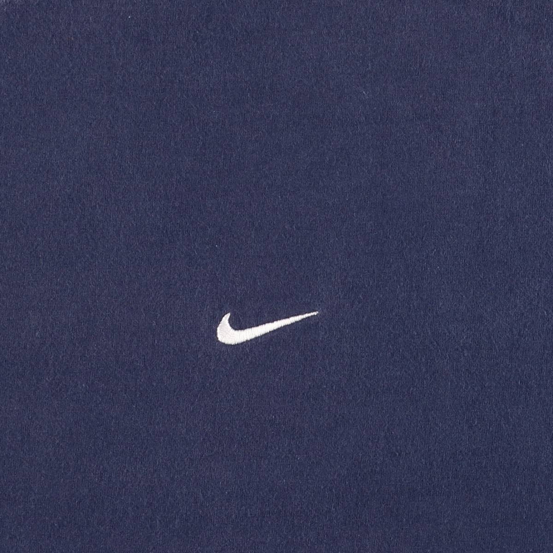 00'S Nike One Point Logo T-shirt Men's XL cotton navy blue type Vintage Second Hand