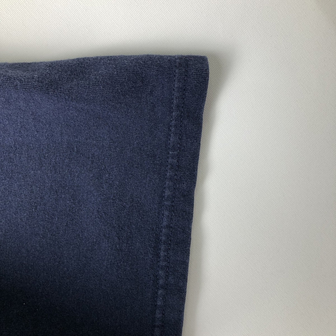00'S Nike One Point Logo T-shirt Men's L size cotton navy blue type Vintage Second Hand