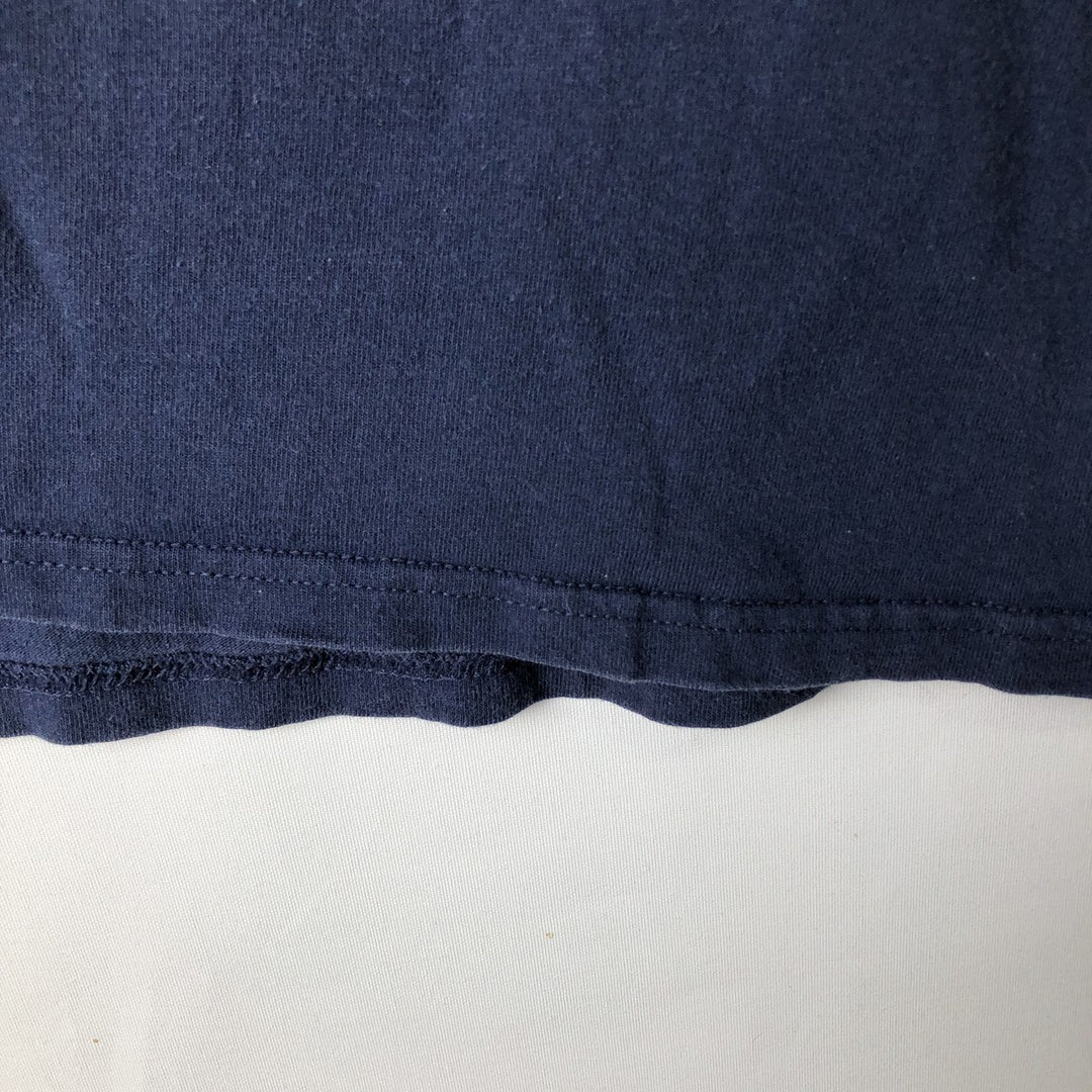 00'S Nike One Point Logo T-shirt Men's L size cotton navy blue type Vintage Second Hand