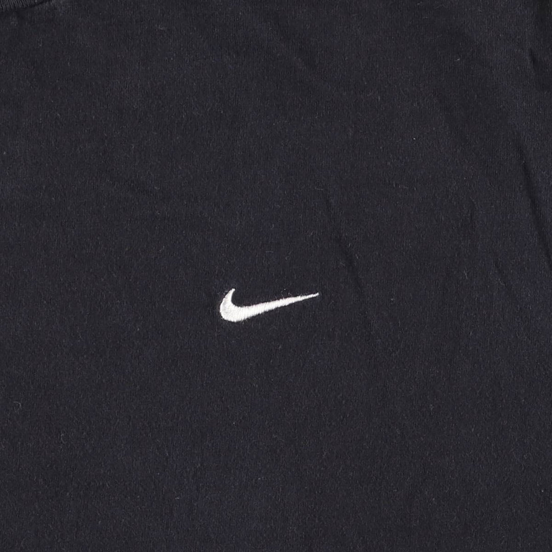 00'S Nike One Point Logo T-shirt Men's XL cotton black type Vintage Second Hand