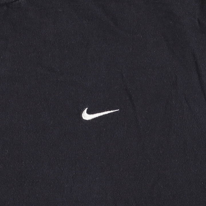 00'S Nike One Point Logo T-shirt Men's XL cotton black type Vintage Second Hand
