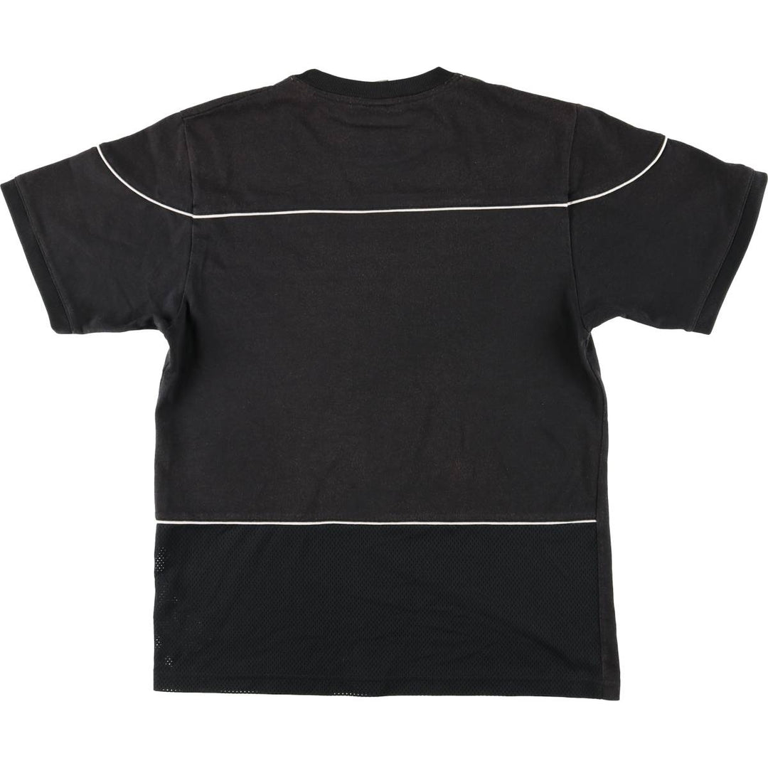 00'S Nike Logo T-shirt, Men's M size cotton black type Vintage Second Hand