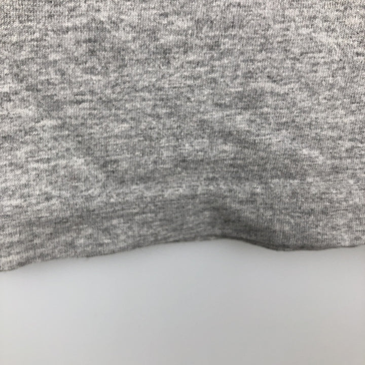 90'S Adidas logo print t-shirt, made in Canada, men's size XL equivalent, vintage. cotton gray type Vintage Second Hand