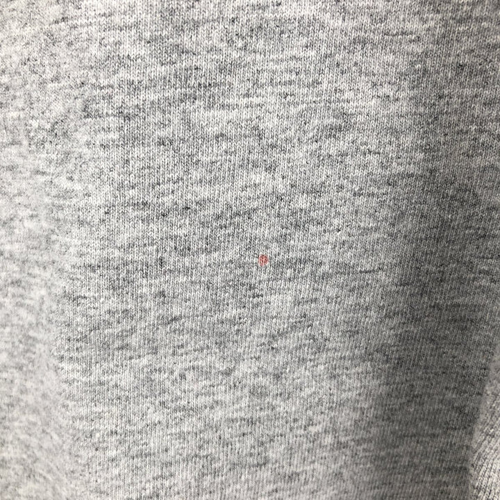 90'S Adidas logo print t-shirt, made in Canada, men's size XL equivalent, vintage. cotton gray type Vintage Second Hand
