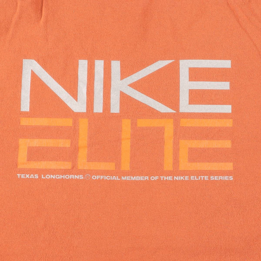 2000'S Nike Team Logo Print T-Shirt, Men's Size XL (approx.) cotton brown type Vintage Second Hand