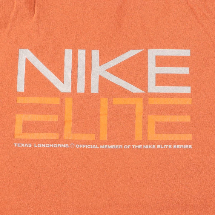 2000'S Nike Team Logo Print T-Shirt, Men's Size XL (approx.) cotton brown type Vintage Second Hand