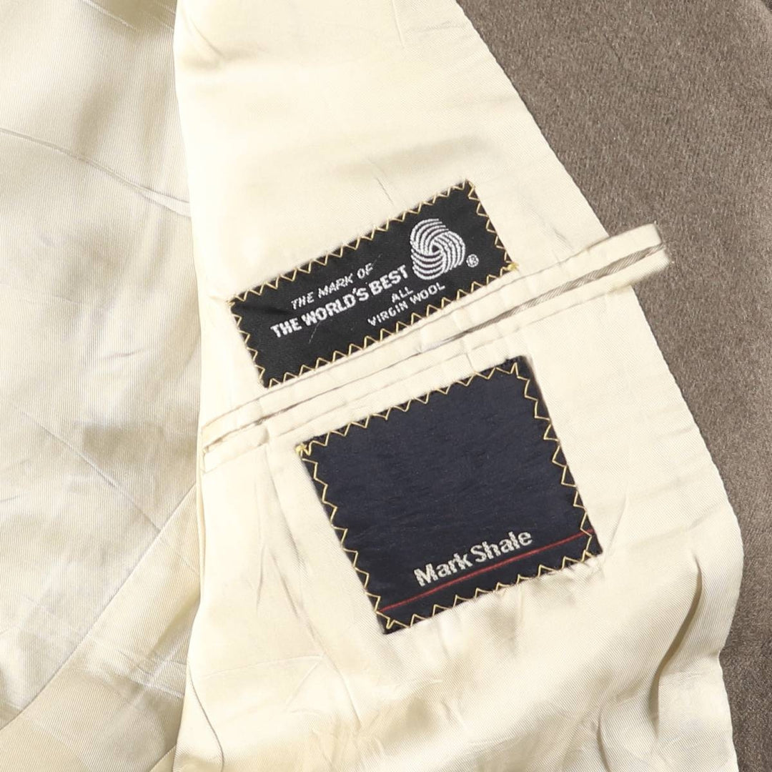 Vintage 1980s-1990'S Ralph Lauren Polo University Club wool tailored jacket, made in the USA, size M. wool beige type brown Vintage Second Hand