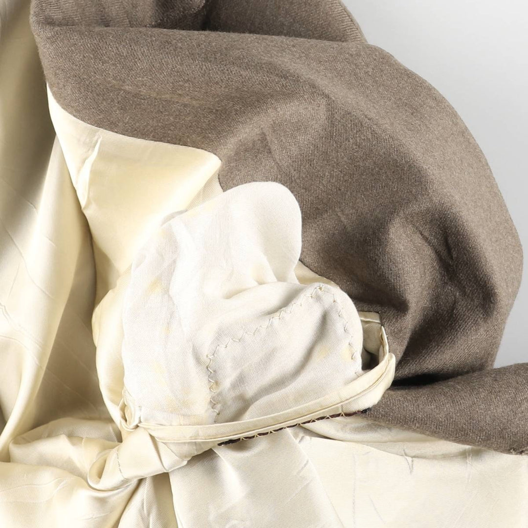 Vintage 1980s-1990'S Ralph Lauren Polo University Club wool tailored jacket, made in the USA, size M. wool beige type brown Vintage Second Hand