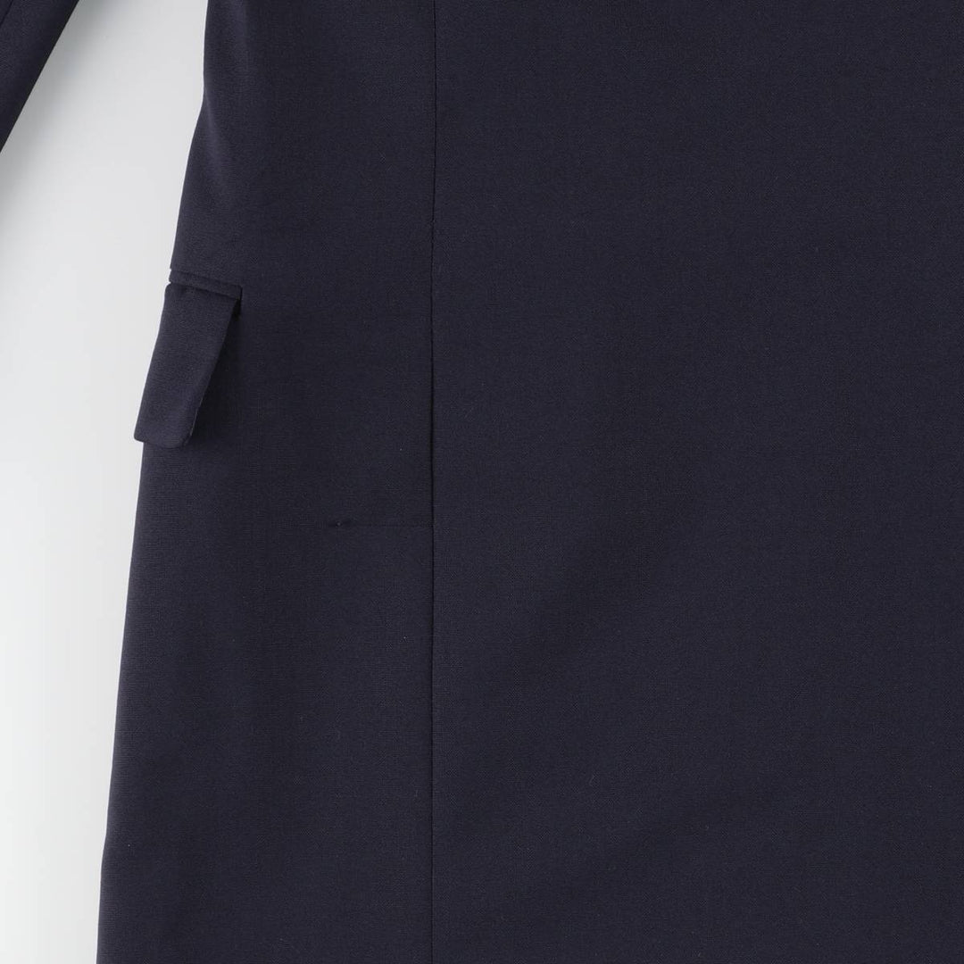 DILLARD'S Navy Blazer Tailored Jacket, Made in USA, Men's Size M (approx.) unclear navy blue type Vintage Second Hand
