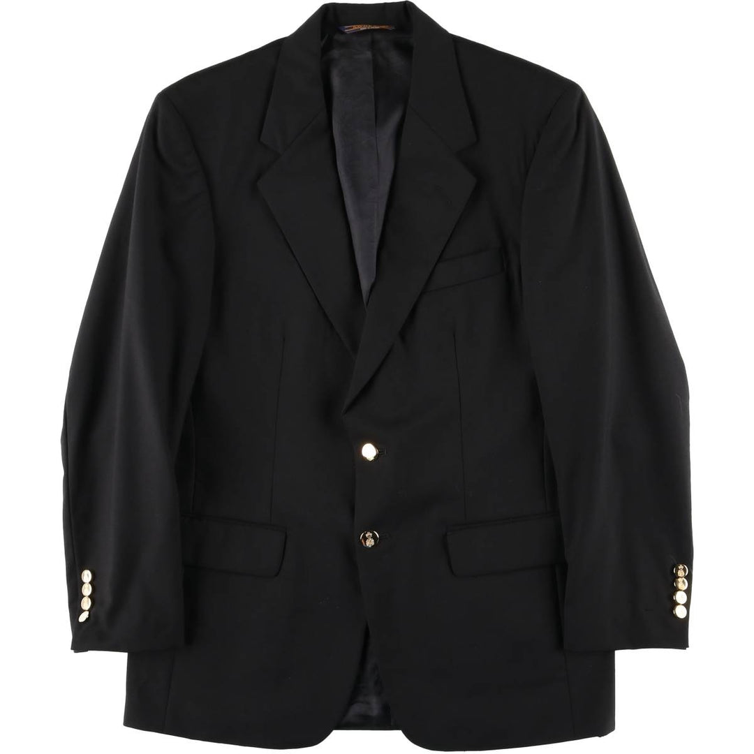 SAVILE ROW Wool Tailored Jacket, Men's Size M (equivalent) wool black type Vintage Second Hand