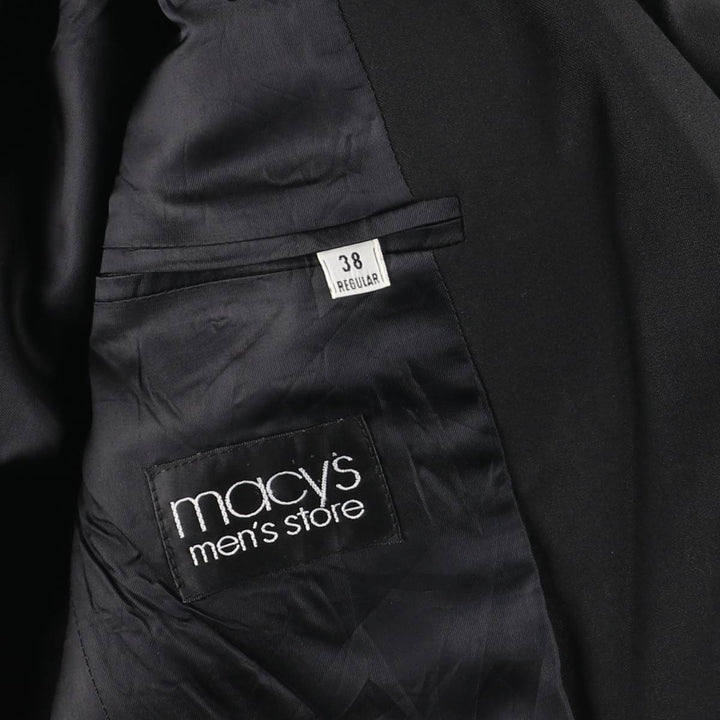 SAVILE ROW Wool Tailored Jacket, Men's Size M (equivalent) wool black type Vintage Second Hand