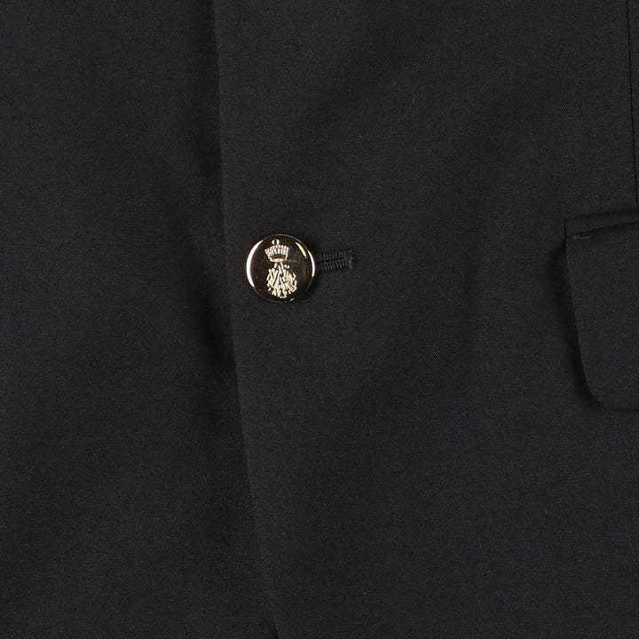 SAVILE ROW Wool Tailored Jacket, Men's Size M (equivalent) wool black type Vintage Second Hand