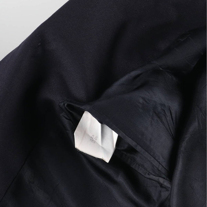 BOTANY500 Navy Blazer Tailored Jacket, Made in Canada, Men's Size L (approx.) wool navy blue type Vintage Second Hand