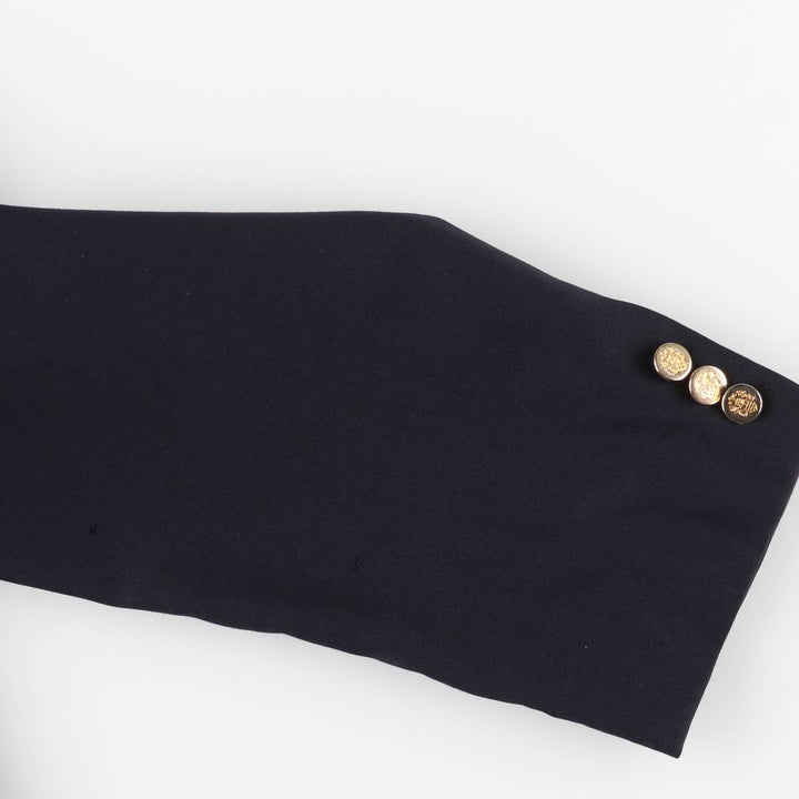 BOTANY500 Navy Blazer Tailored Jacket, Made in Canada, Men's Size L (approx.) wool navy blue type Vintage Second Hand