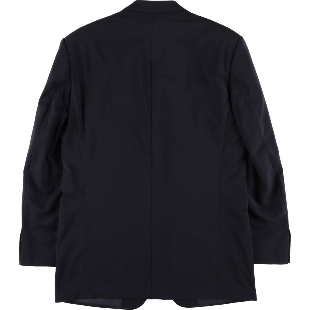 Hugo Boss wool tailored jacket, men's size M wool black type Vintage Second Hand