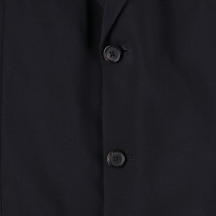 Hugo Boss wool tailored jacket, men's size M wool black type Vintage Second Hand
