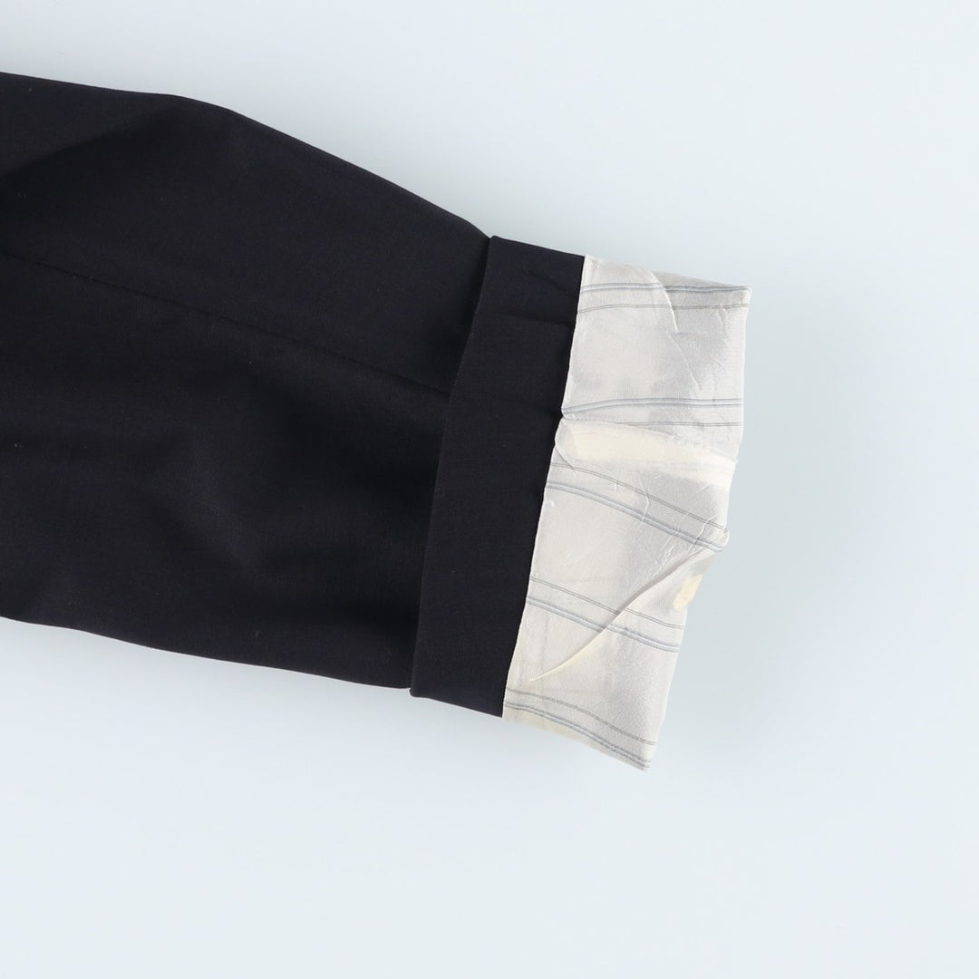 Hugo Boss wool tailored jacket, men's size M wool black type Vintage Second Hand