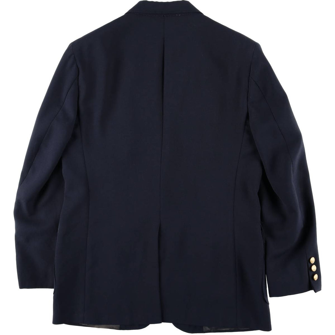 Hunt Valley Navy Blazer Tailored Jacket, Made in USA, Men's Size M (approx.) unclear navy blue type Vintage Second Hand