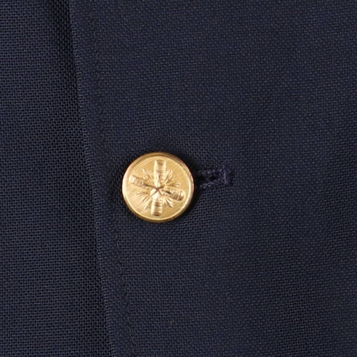 Hunt Valley Navy Blazer Tailored Jacket, Made in USA, Men's Size M (approx.) unclear navy blue type Vintage Second Hand