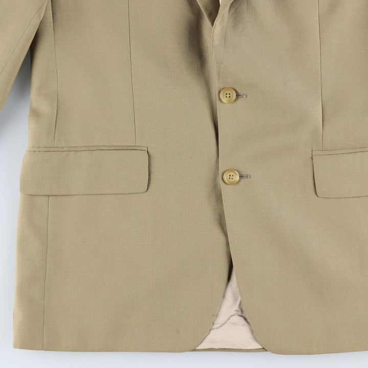 Ralph Lauren Chaps wool tailored jacket, made in Canada, men's size M wool Beige type Vintage Second Hand