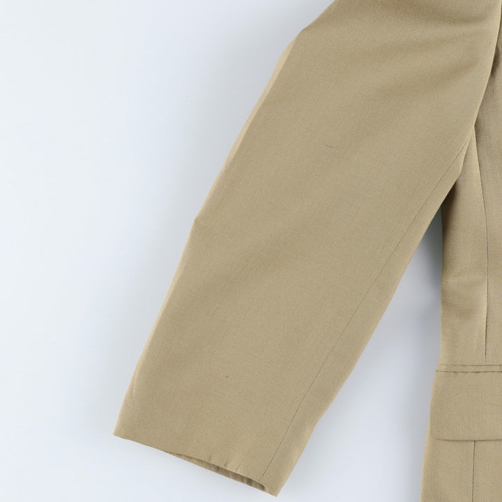 Ralph Lauren Chaps wool tailored jacket, made in Canada, men's size M wool Beige type Vintage Second Hand