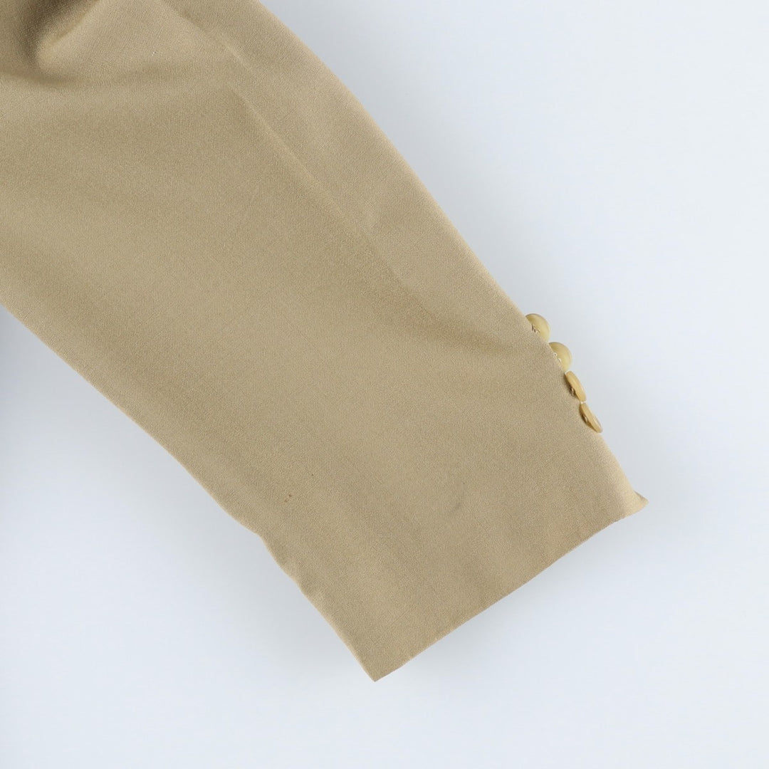 Ralph Lauren Chaps wool tailored jacket, made in Canada, men's size M wool Beige type Vintage Second Hand