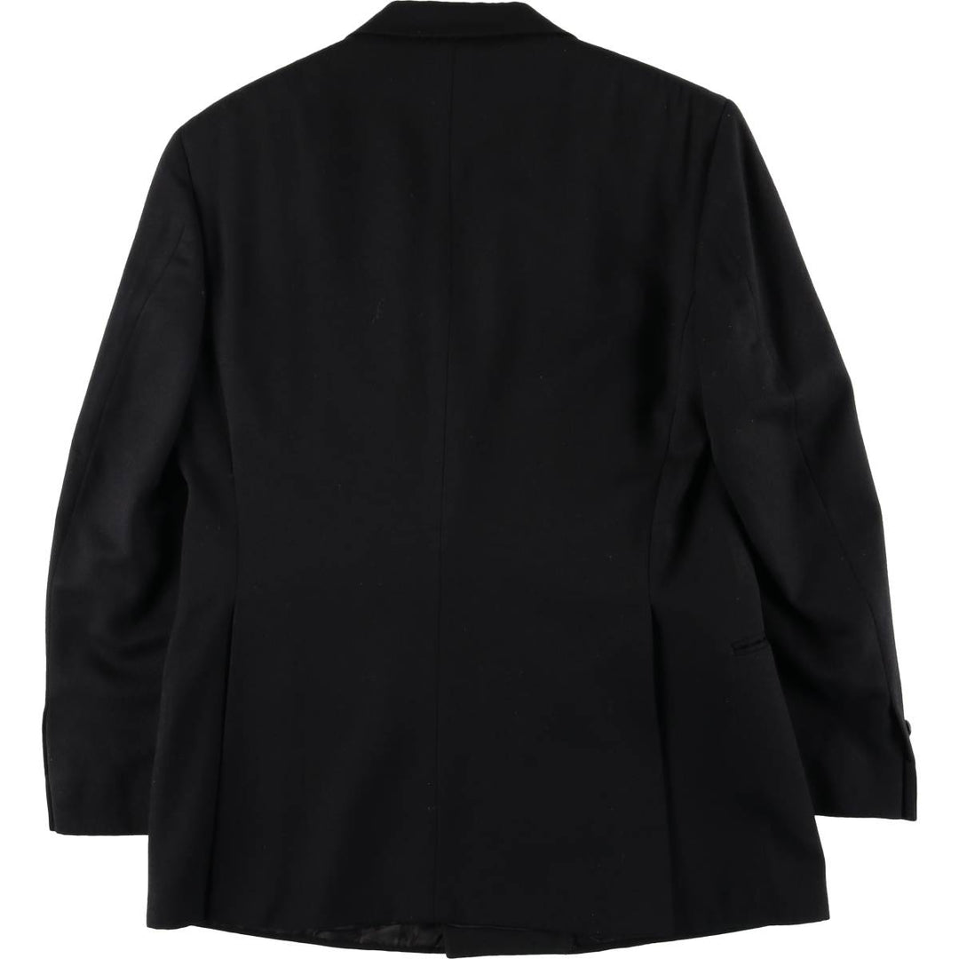 1990'S Ralph Lauren POLO by Ralph Lauren Double-breasted Peaked Lapel Blazer Tailored Jacket (Men's Size M) unclear black type Vintage Second Hand