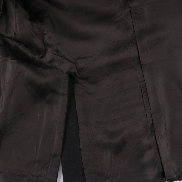 1990'S Ralph Lauren POLO by Ralph Lauren Double-breasted Peaked Lapel Blazer Tailored Jacket (Men's Size M) unclear black type Vintage Second Hand