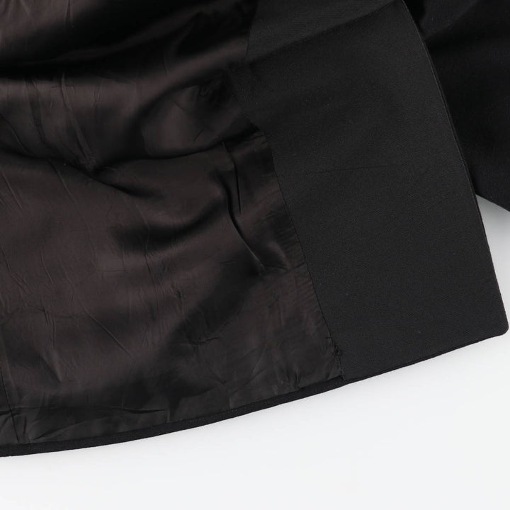 1990'S Ralph Lauren POLO by Ralph Lauren Double-breasted Peaked Lapel Blazer Tailored Jacket (Men's Size M) unclear black type Vintage Second Hand