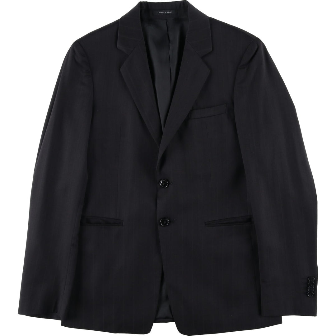Giorgio Armani Emporio Armani wool tailored jacket, made in Italy, men's size S equivalent. wool black type Vintage Second Hand