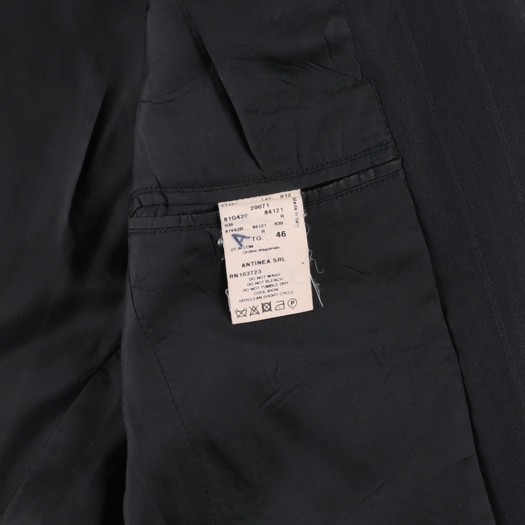 Giorgio Armani Emporio Armani wool tailored jacket, made in Italy, men's size S equivalent. wool black type Vintage Second Hand