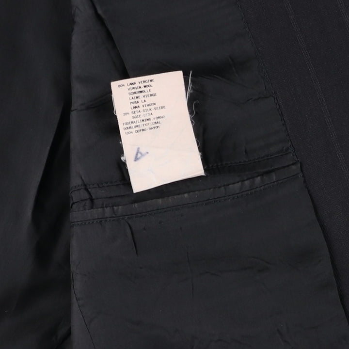 Giorgio Armani Emporio Armani wool tailored jacket, made in Italy, men's size S equivalent. wool black type Vintage Second Hand