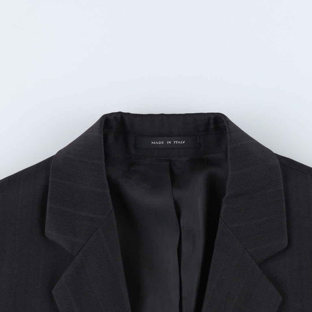 Giorgio Armani Emporio Armani wool tailored jacket, made in Italy, men's size S equivalent. wool black type Vintage Second Hand