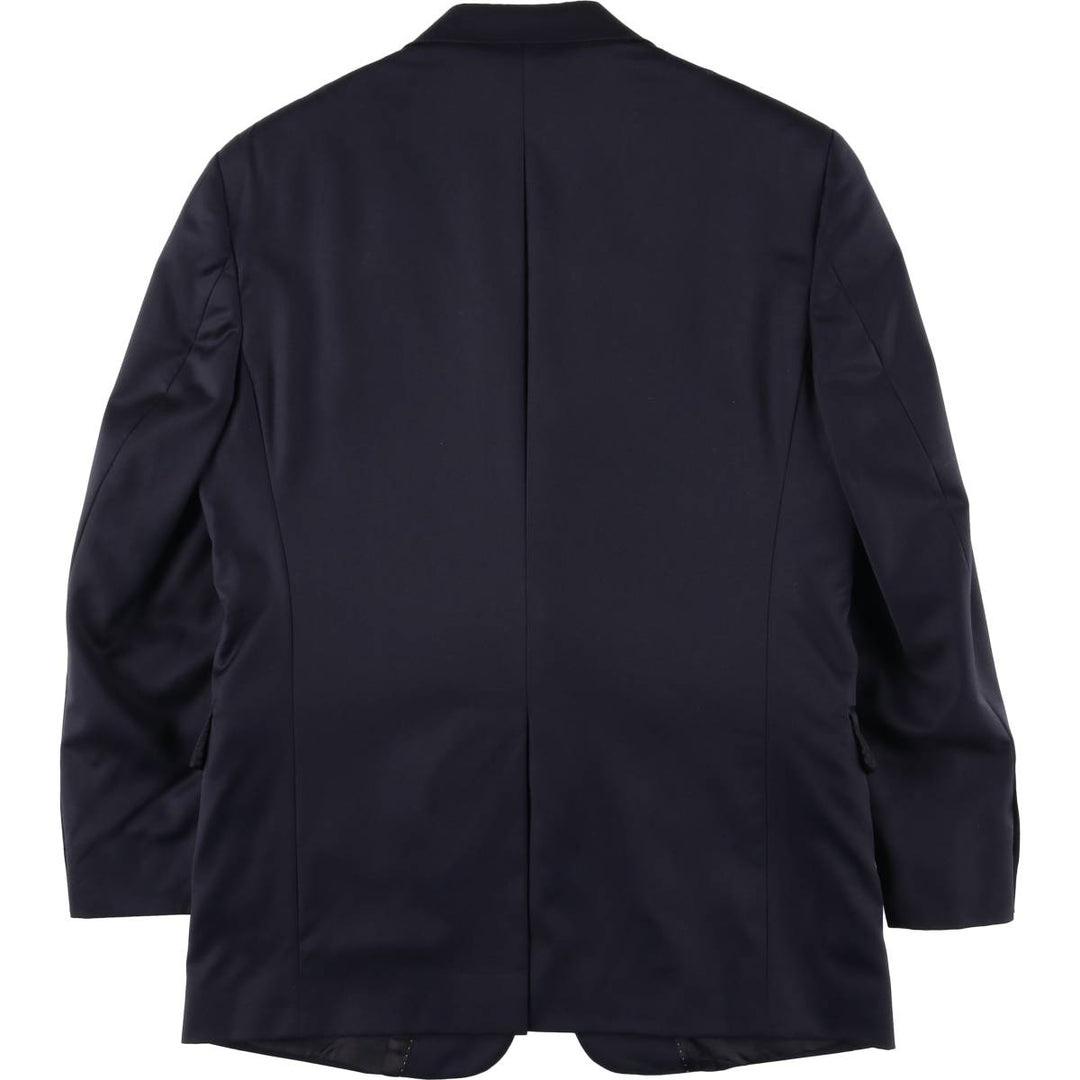 HART SCHAFFNER MARX Gold Navy Blazer Tailored Jacket, Made in USA, Men's Size M (approx.) unclear navy blue type Vintage Second Hand